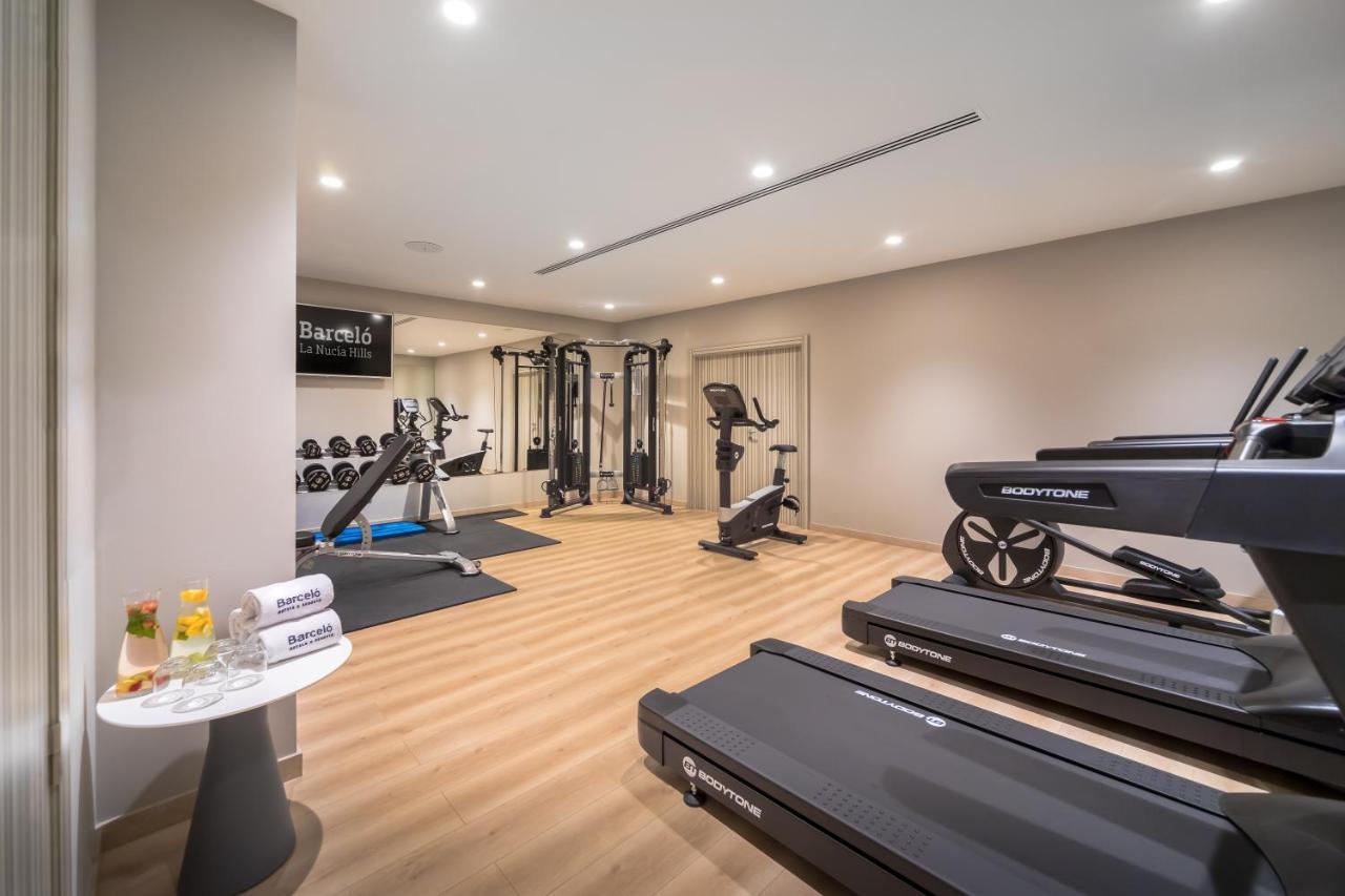 Barcelo La Nucia Hills Hotel Bagian luar foto The gym at the hotel